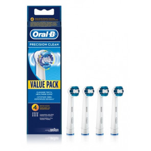 Cменные насадки для зубной щетки Oral B Precision Clean EB 20 4шт (повреждена упаковка)